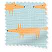 Little Mr Fox Sky Curtains swatch image