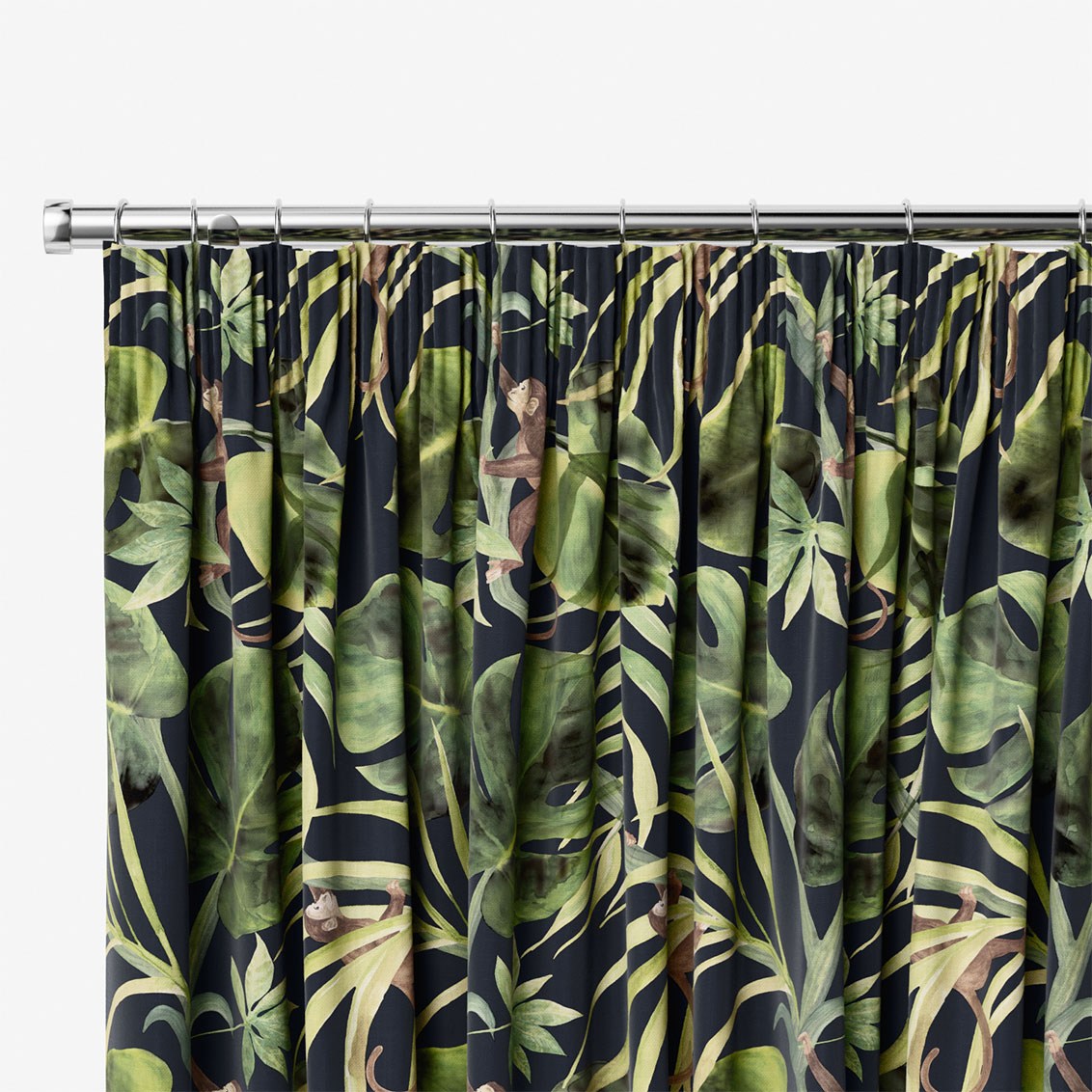 Pencil Pleat heading image