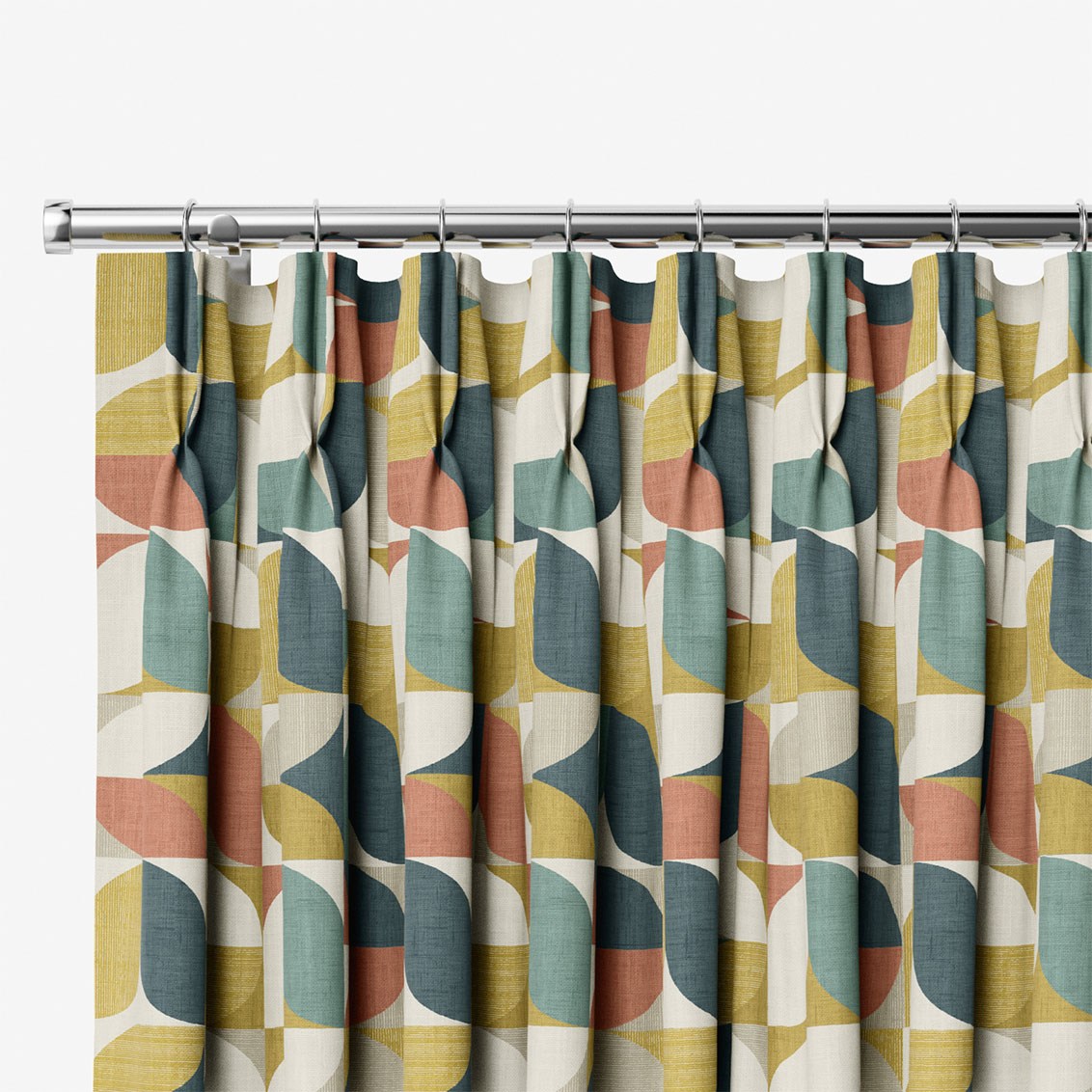 Double Pinch Pleat heading image