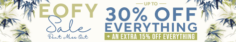 BOAU - EOFY Flash Sale - Extra 15% Off Everything - Don't Miss Out
