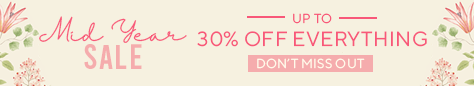 BOAU - July Mid Year Sale - Up to 30% Off Everything - Don't Miss Out
