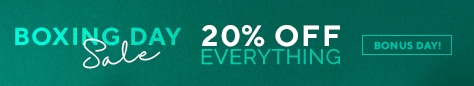 BOAU - Boxing Day Flash Sale - 20% Off Everything - Bonus Day