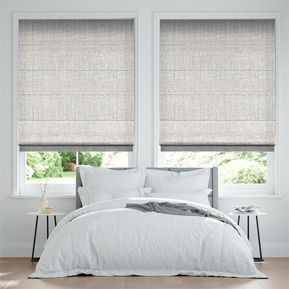 Acantha Warm Grey Roman Blind