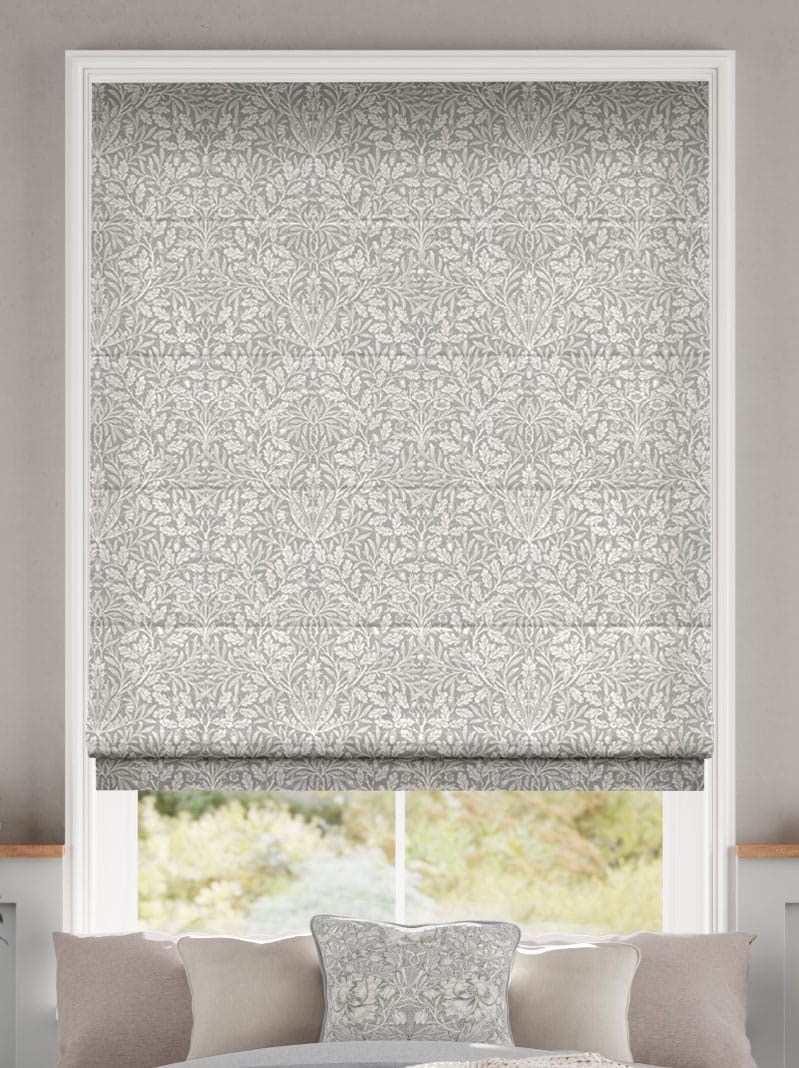 William Morris Acorn Dove Roman Blind thumbnail image