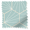 Aikyo Teal Roman Blind swatch image