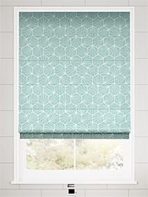 Aikyo Teal Roman Blind thumbnail image