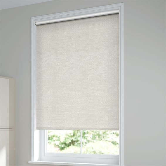 Alivio Blockout Soft White Roller Blind | Blinds Online™