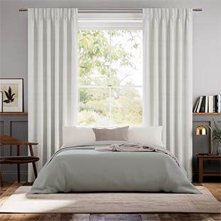 Amara Pearl White Curtains thumbnail image