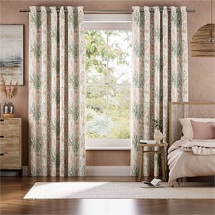 Anemone Blush Sage Curtains thumbnail image