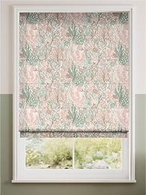 Anemone Blush Sage Roman Blind thumbnail image