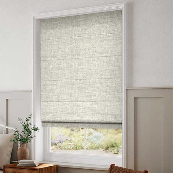 Arlo Oatmeal Roman Blind | Blinds Online™