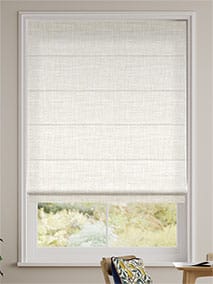 Arlo Wisp White Roman Blind thumbnail image