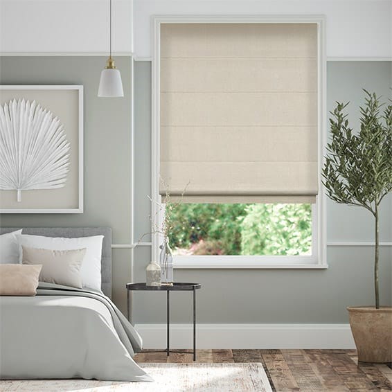 Aspen Cream Roman Blind