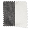 Double S-Fold Auberge Blue-Grey & White S-Fold swatch image