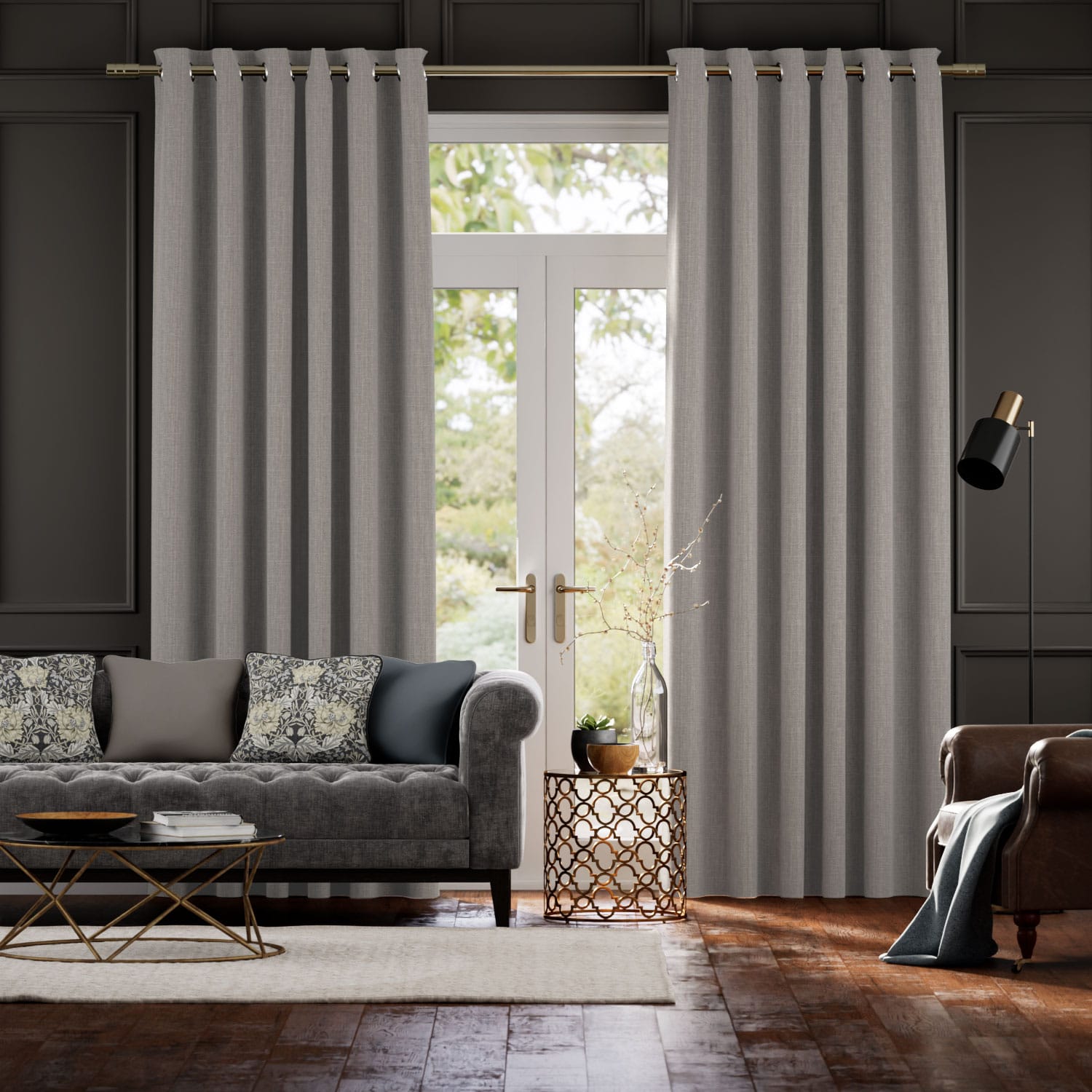 Averley Stone Curtains