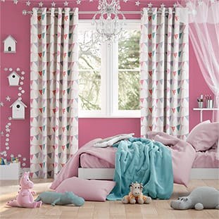 Baby Bunting Dainty Pink Curtains thumbnail image