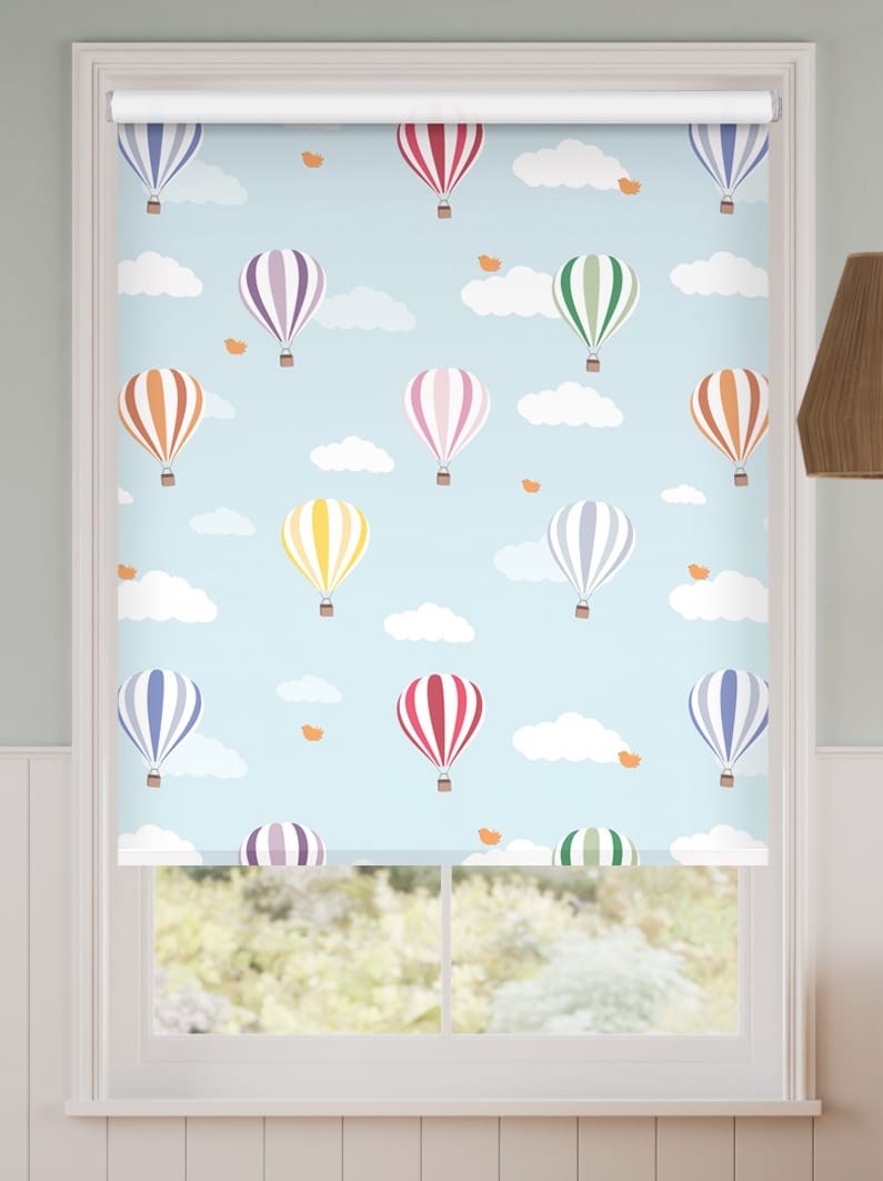 Balloons Flying High Blockout Roller Blind thumbnail image