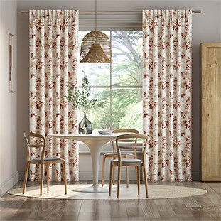 Bamboo Silhouette Paprika Curtains thumbnail image