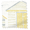 Beach Huts Honey Roman Blind swatch image