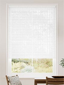 Belize Natural White Roller Blind thumbnail image