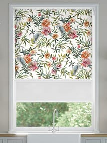Double Roller Bella Heron Classic White Double Roller Blind thumbnail image