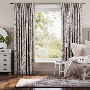 Bella Heron Silver Curtains thumbnail image