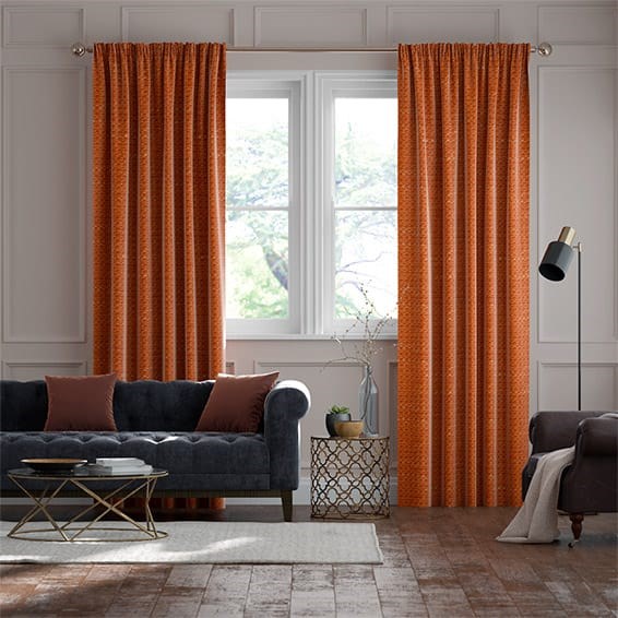 Berber Pumpkin Curtains