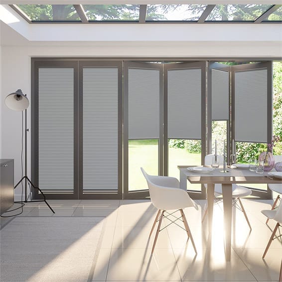 BiFold ClickFIT ThermalLight Platinum Pleated Blind