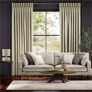 Bijou Linen Latte Curtains thumbnail image