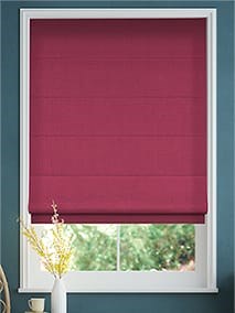 Bijou Linen Magenta Roman Blind thumbnail image