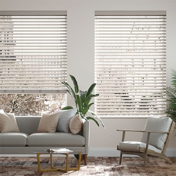 Birch Bark PVC Timber Style Venetian Blind - 50mm Slat