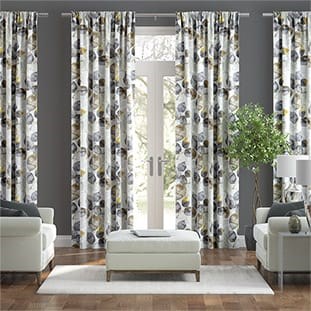 Blakely Linen Mustard Curtains thumbnail image