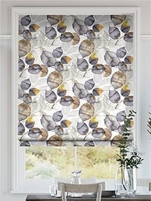 Blakely Linen Mustard Roman Blind thumbnail image