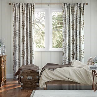 Blooming Meadow Linen Neutral Curtains thumbnail image