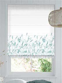 Blowing Grasses Jade Roman Blind thumbnail image