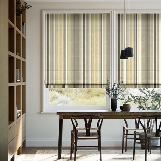 Brooklyn Stone Roman Blind