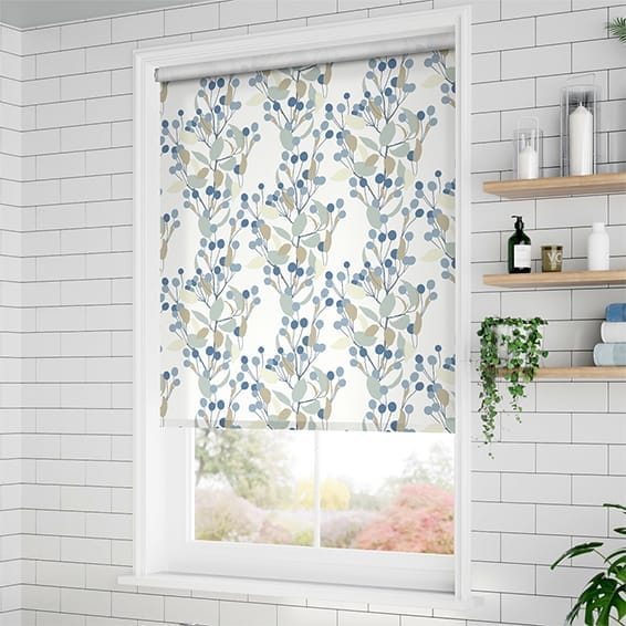 Bursting Berries Blueberry Roller Blind | Blinds Online™