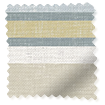 Calcutta Stripe Blue Mist Curtains swatch image