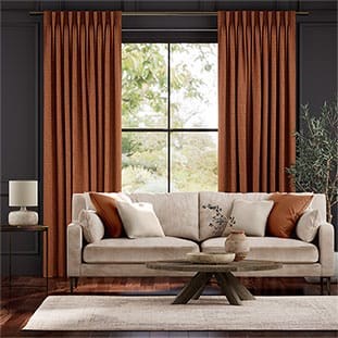 Cavendish Cinnamon Curtains thumbnail image