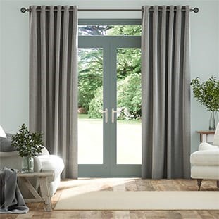 Cavendish Mid Grey Curtains thumbnail image