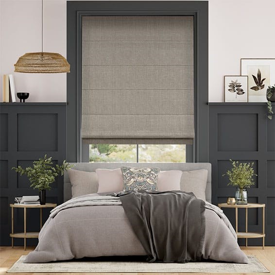 Cavendish Mid Grey Roman Blind