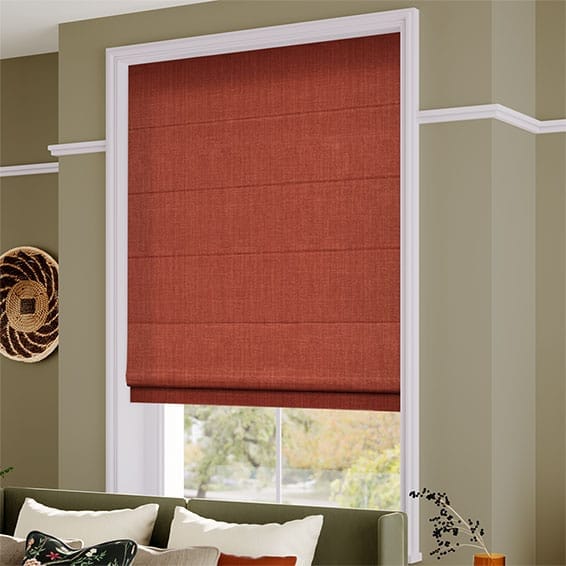 Cavendish Pumpkin Spice Roman Blind | Blinds Online™