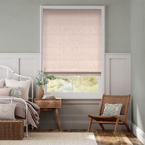 Cavendish Warm Blush Roman Blind