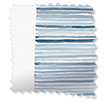 Splash Blockout Ceramic Stripe Blue Roller Blind swatch image