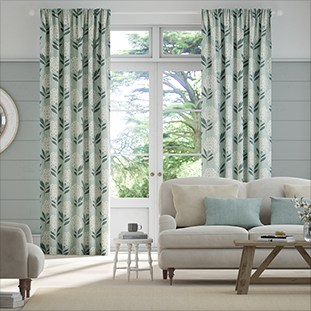 Charleston Powder Blue Curtains thumbnail image