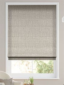 Chenille Stone Grey Roman Blind thumbnail image