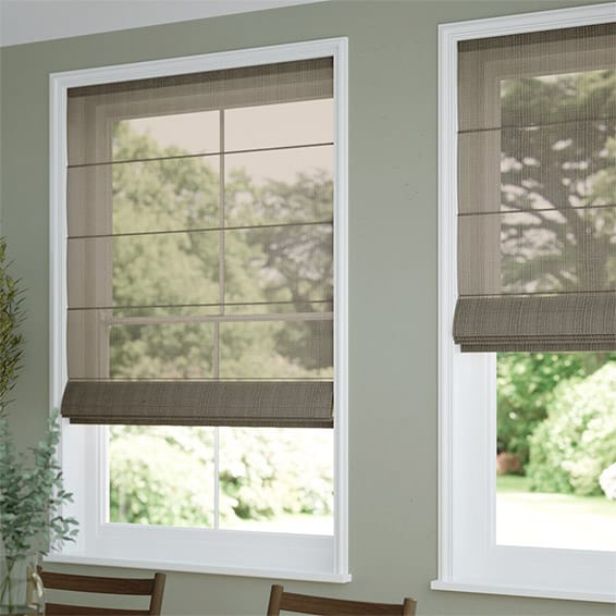 Chiffon Sheer Natural Roman Blind | Blinds Online™