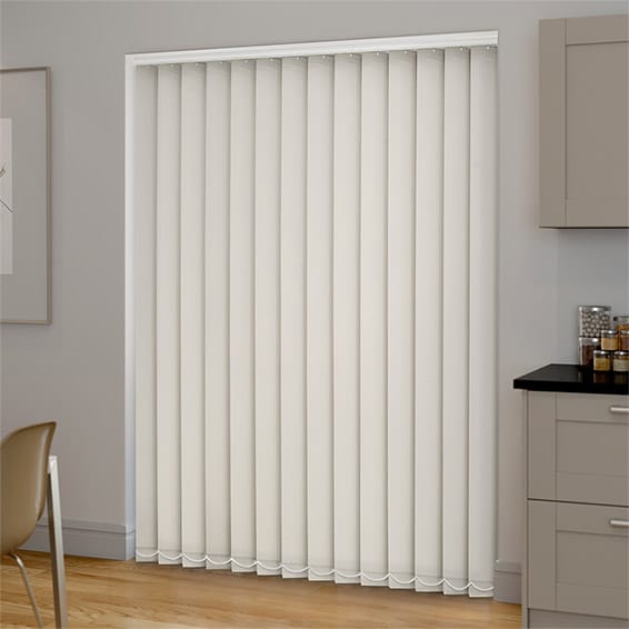 Serenity Linen Blockout Vertical Blind - 127mm Slat ...