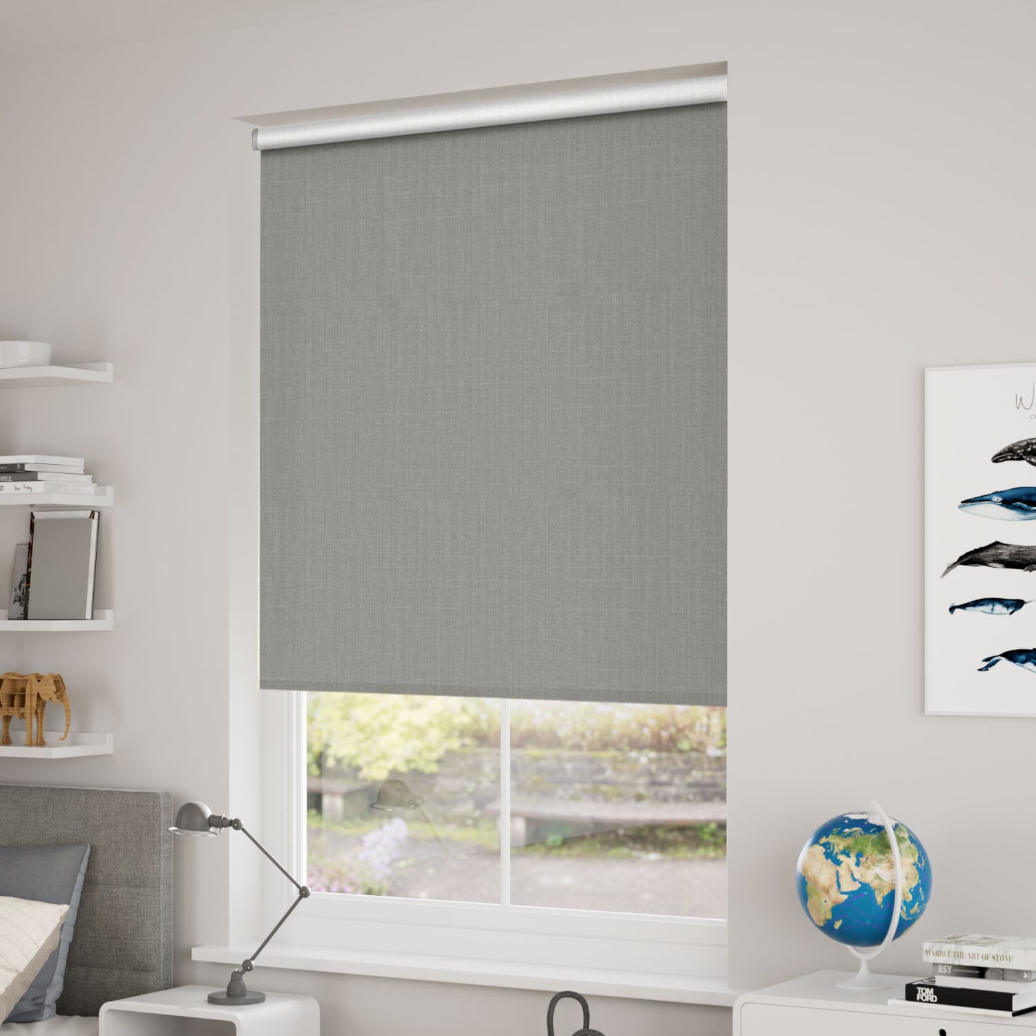 Choices Averley Dove Grey Roller Blind | Blinds Online™