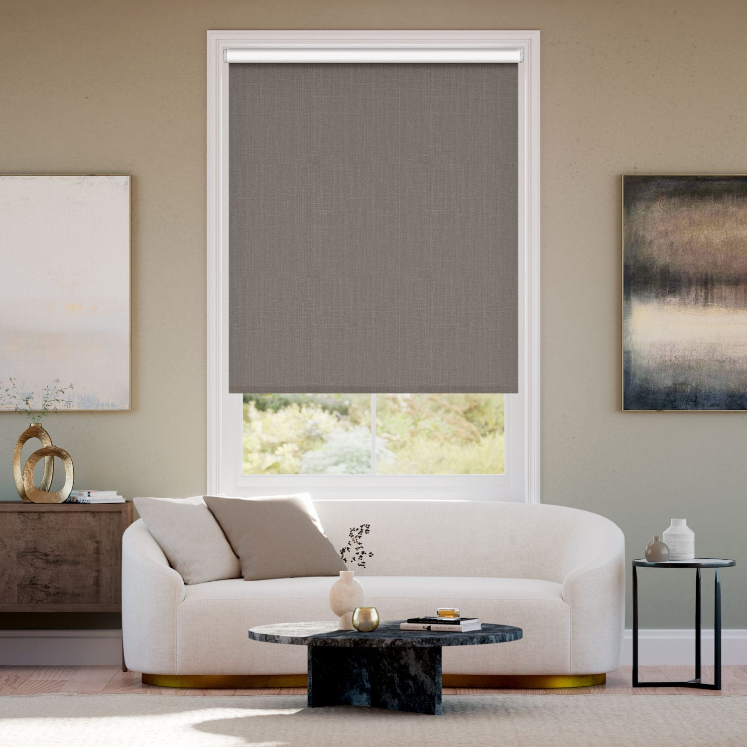 Choices Averley Fawn Roller Blind